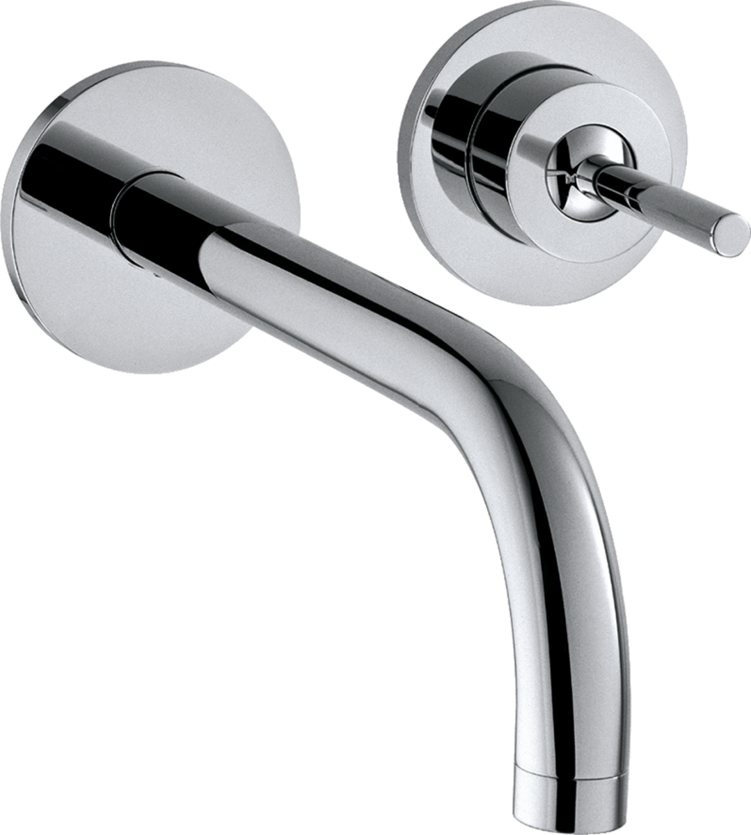 Mitigeur de lavabo encastré AXOR Uno 165 mm en laiton chromé