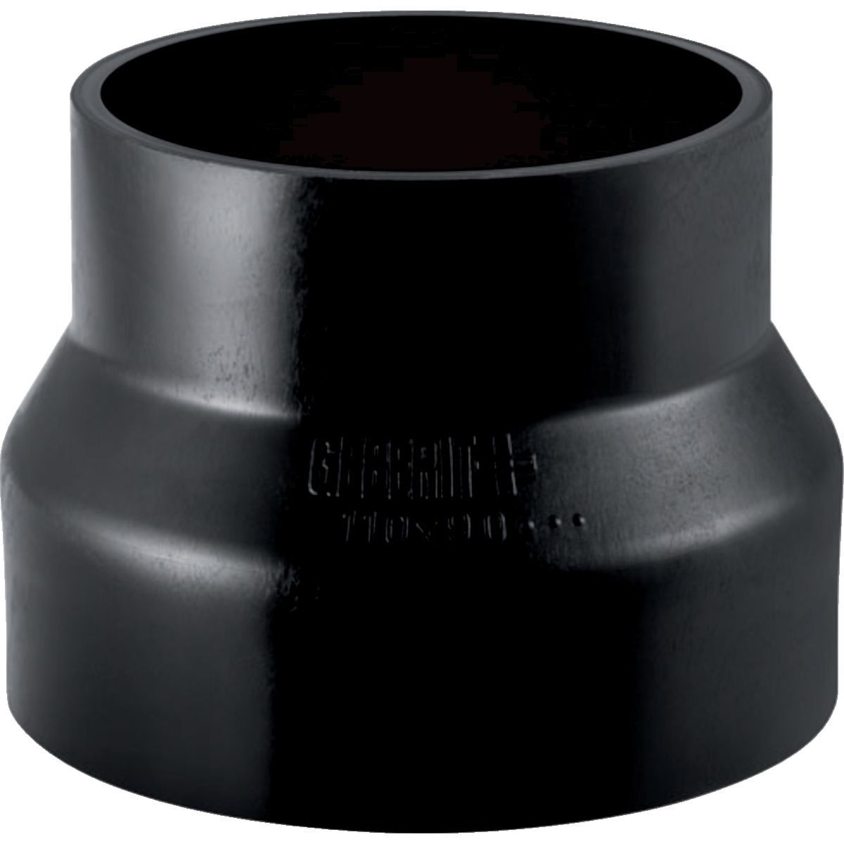 Réduction concentrique Geberit PEHD, courte : d=110mm, d1=40mm