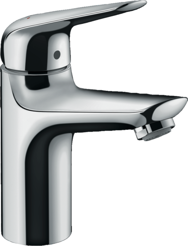 Mitigeur de lavabo Hansgrohe Novus 100 avec tirette et vidage