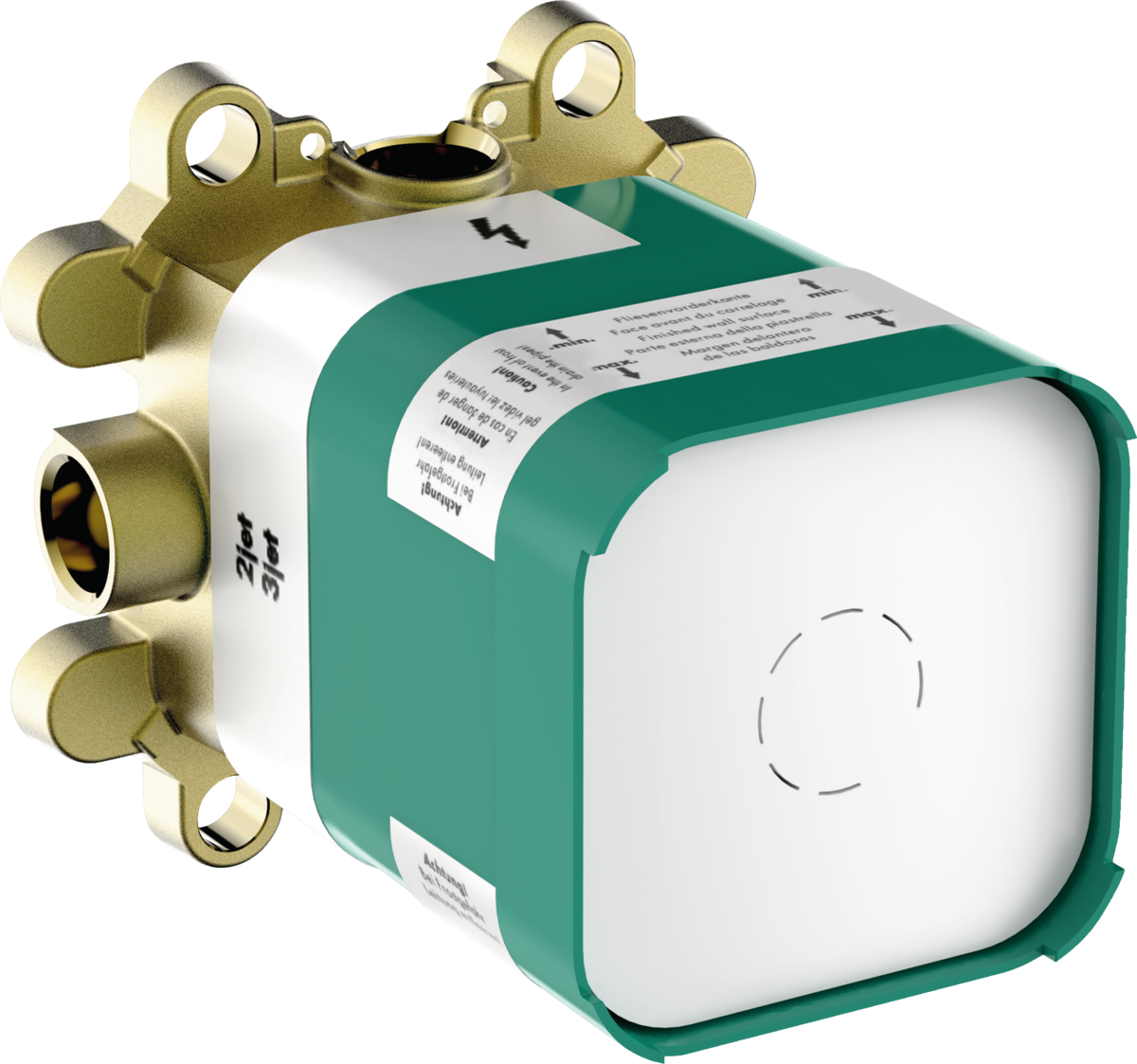 Corps d&#39;encastrement pour douche de tête mural AXOR ShowerSolutions