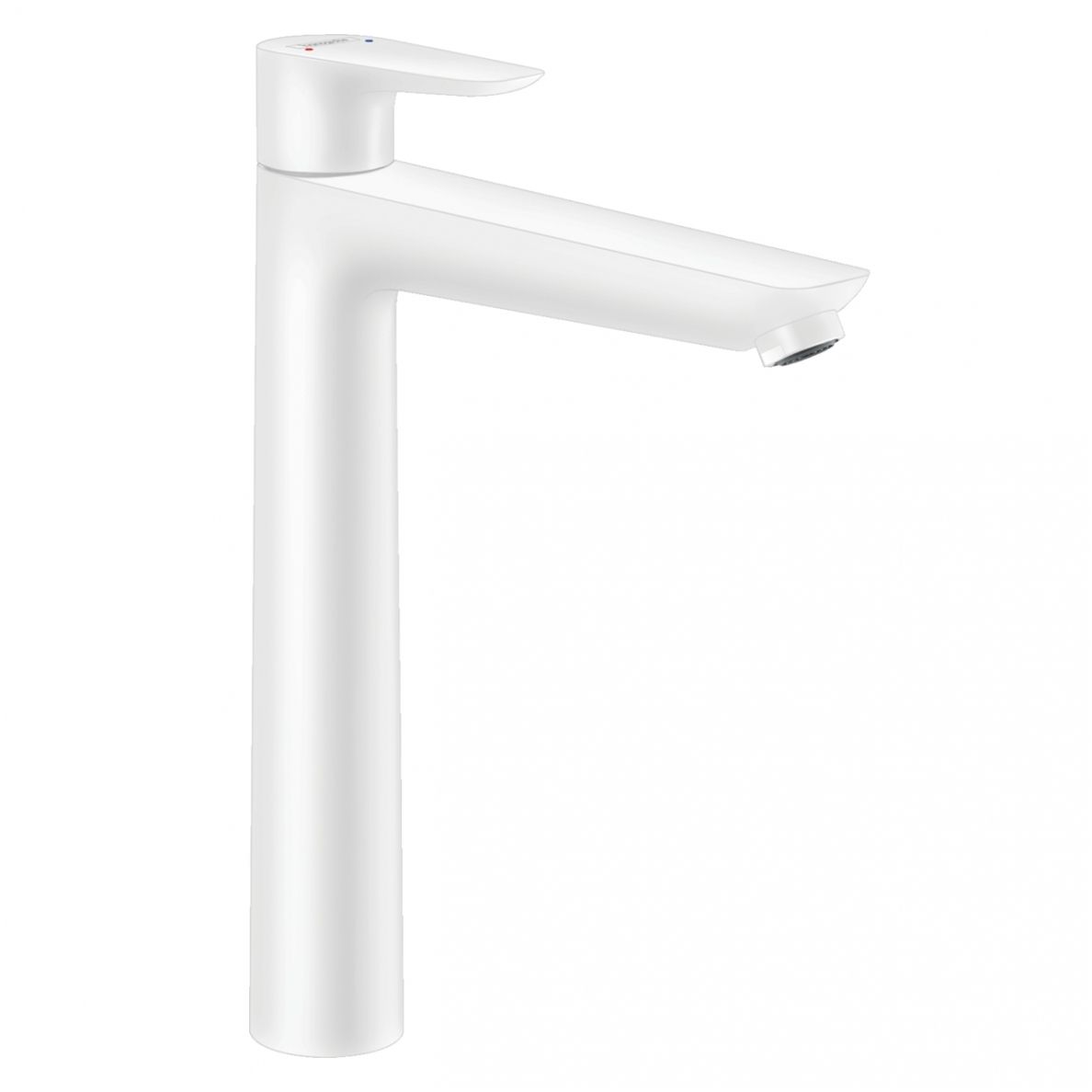Mitigeur de lavabo Hansgrohe Talis E 240 avec tirette et vidage aspect blanc mat