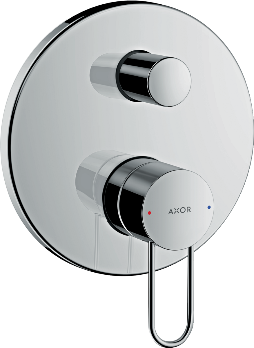 Set de finition AXOR Uno pour mitigeur de bain / douche encastré