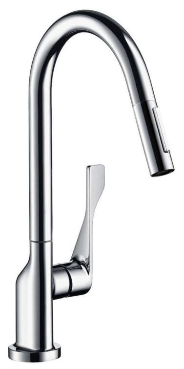 Mitigeur de cuisine AXOR Citterio avec douchette extractible