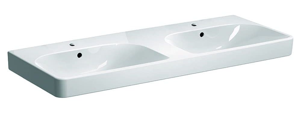 Plan-vasque double Geberit Smyle Square 120 cm