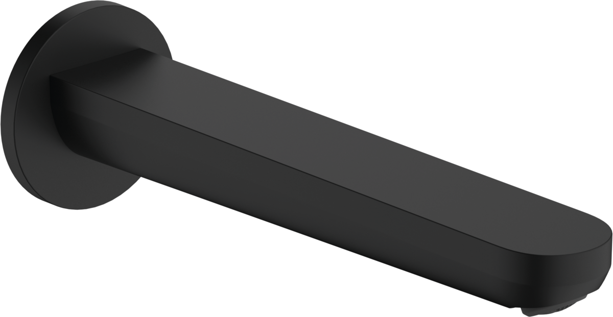 Bec déverseur Hansgrohe Rebris S en noir mat