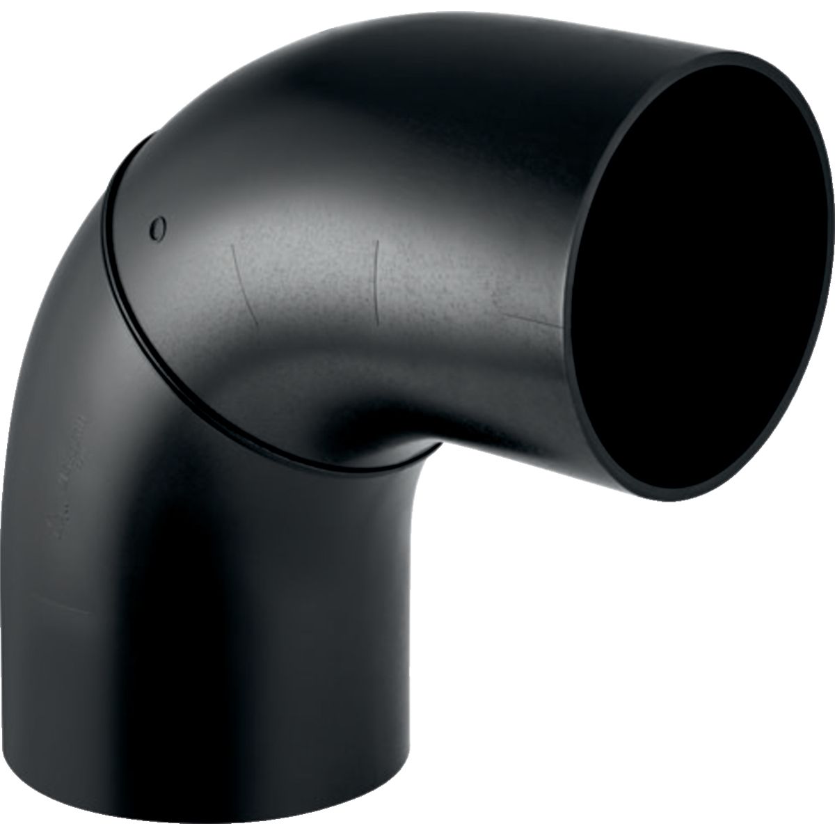 Coude à segment Geberit PEHD : 90°, d=200mm