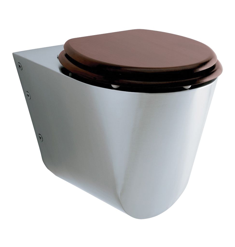 Cuvette WC Suspendue en Inox Presto