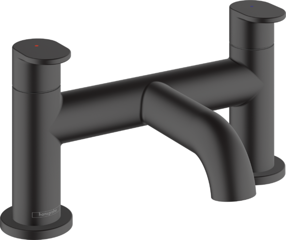 Mélangeur de bain / douche Hansgrohe Vernis Blend en noir mat