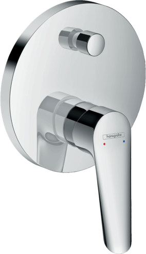 Set de finition pour mitigeur de bain / douche encastré Hansgrohe Logis E