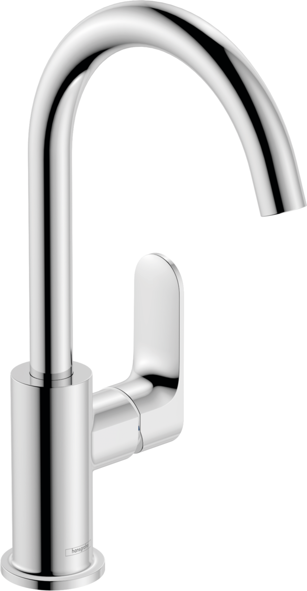Mitigeur de lavabo Hansgrohe Rebris S 210 avec bec orientable, tirette et vidage