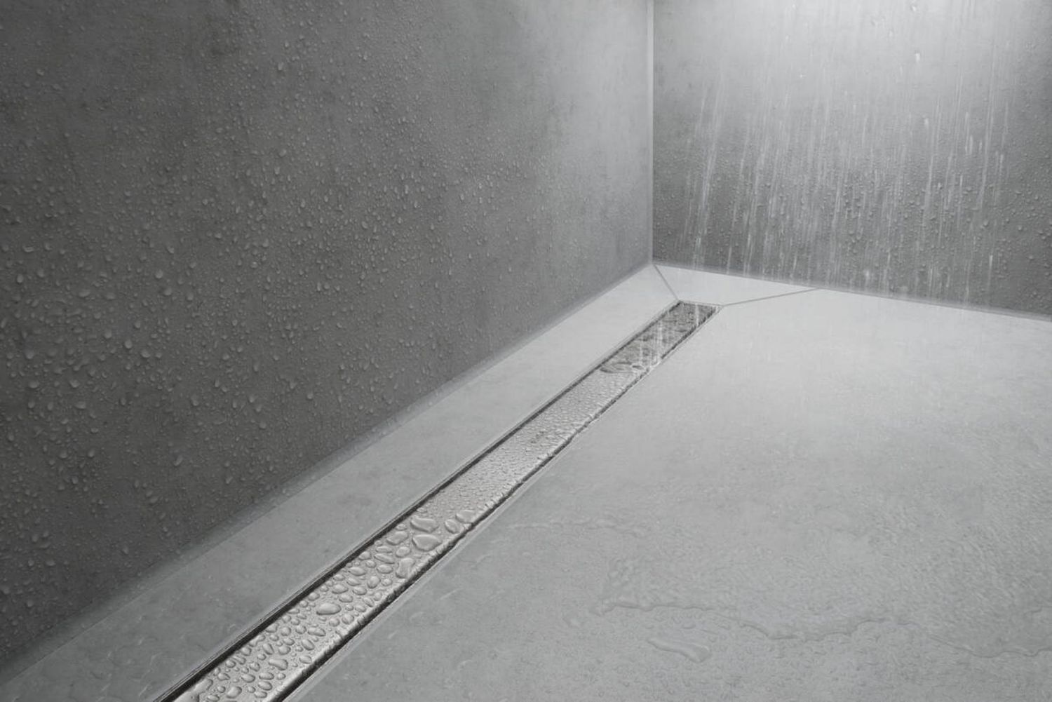 Set de finition Hansgrohe RainDrain Match 700 mm avec cadre réglable