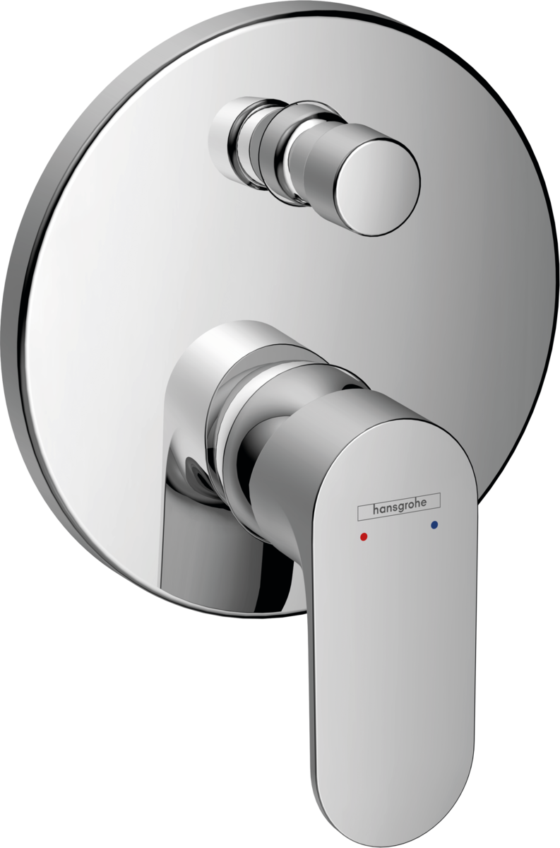Set de finition pour mitigeur de bain / douche encastré Hansgrohe Rebris S