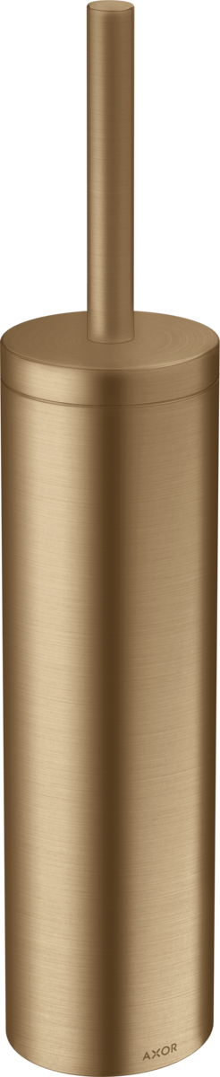 Porte-balai de WC Axor Universel Circulaire en bronze brossé