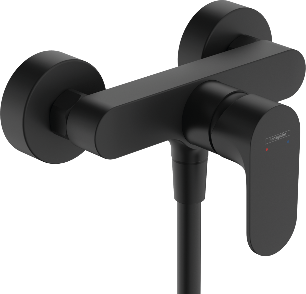 Mitigeur de douche Hansgrohe Rebris S en noir mat
