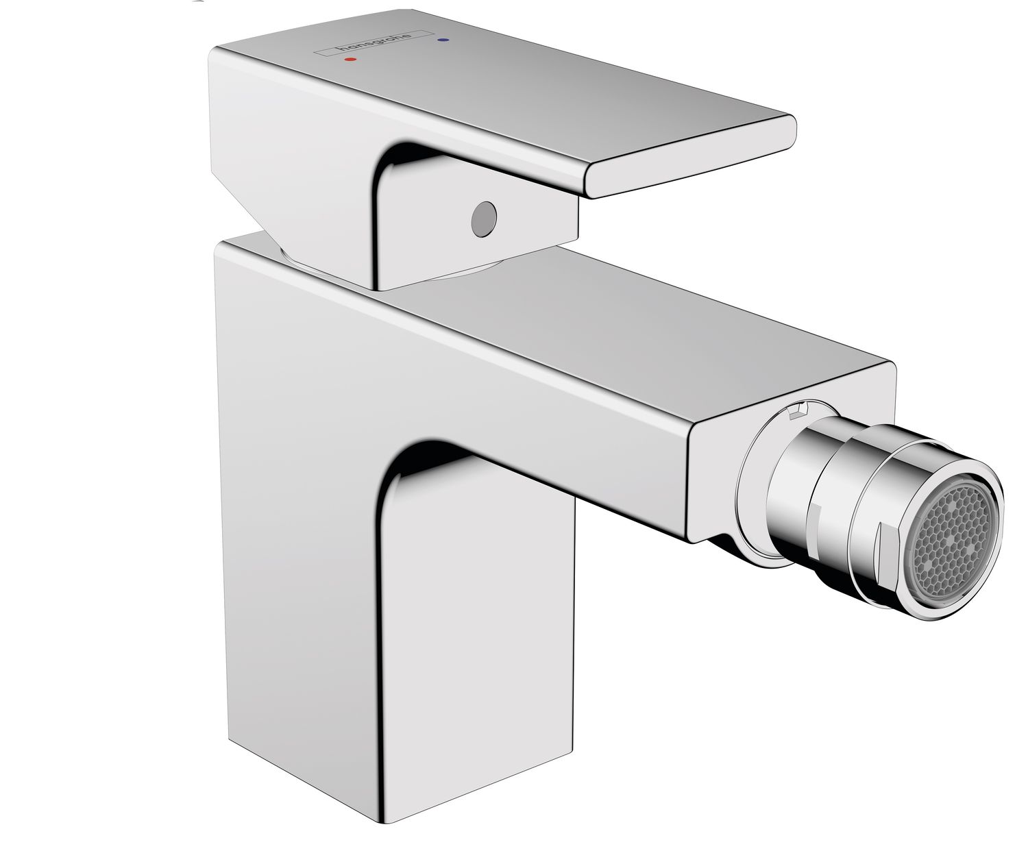 Mitigeur de bidet Hansgrohe Vernis Shape avec tirette et vidage