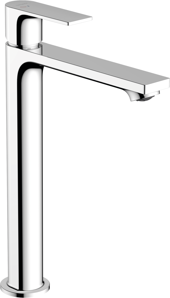 Mitigeur de lavabo Hansgrohe Rebris E 240 CoolStart avec tirette et vidage