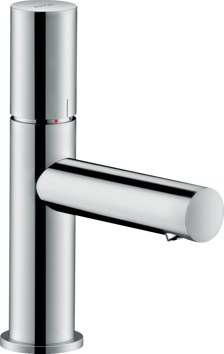 Mitigeur de lavabo AXOR Uno 110 avec poignée zéro et bonde à écoulement libre