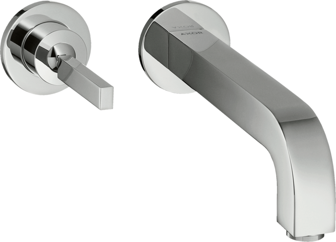 Mitigeur de lavabo encastré AXOR Citterio 225 mm en laiton chromé