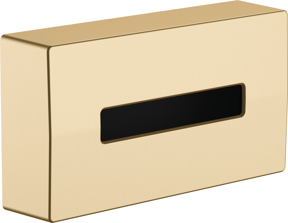 Distributeur de mouchoirs en papier Hansgrohe AddStoris en bronze brossé