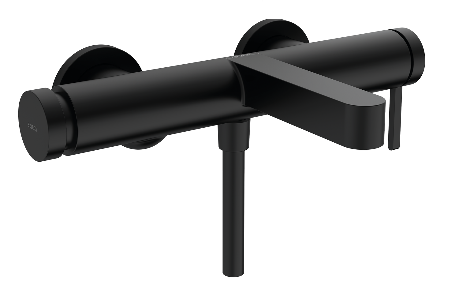Mitigeur de bain / douche Hansgrohe Finoris en noir mat