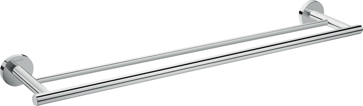 Porte-serviettes double Hansgrohe Logis Universal 64,4 cm