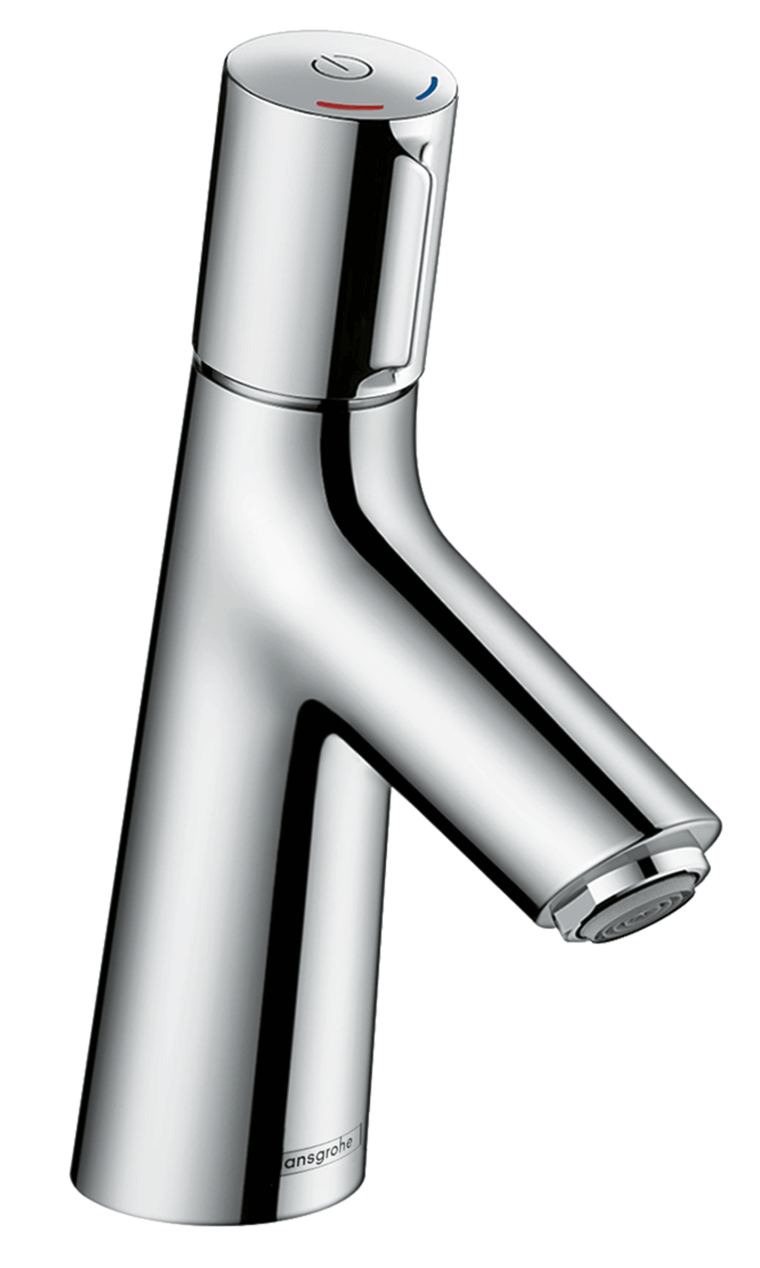 Mitigeur de lavabo Hansgrohe Talis Select S 80 en laiton chromé avec tirette et vidage