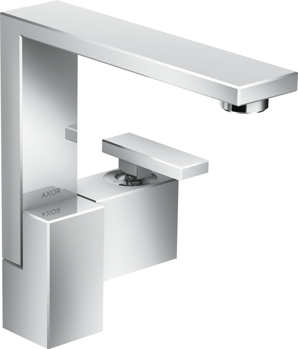 Mitigeur de lavabo AXOR Edge 190 avec bonde push-open