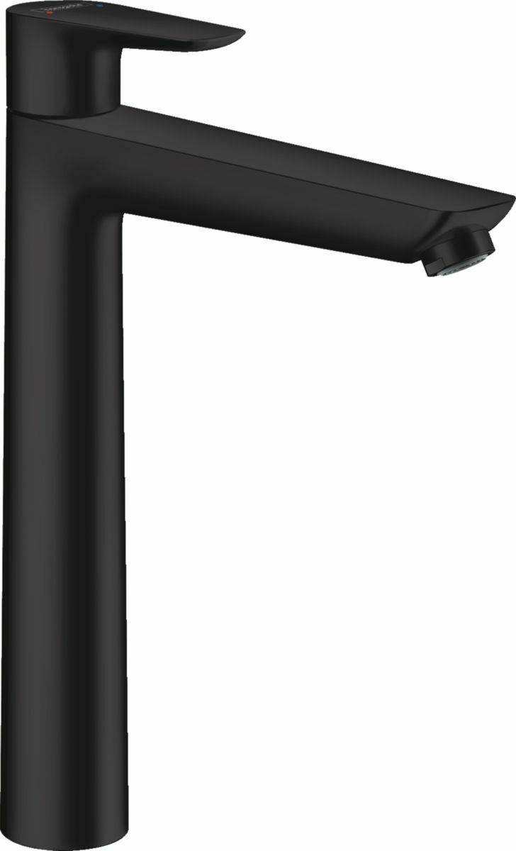 Mitigeur de lavabo Hansgrohe Talis E 240 avec tirette et vidage en noir mat