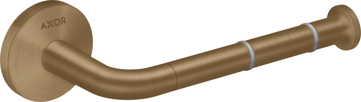 Porte-papier WC Axor Universel Circulaire en bronze brossé