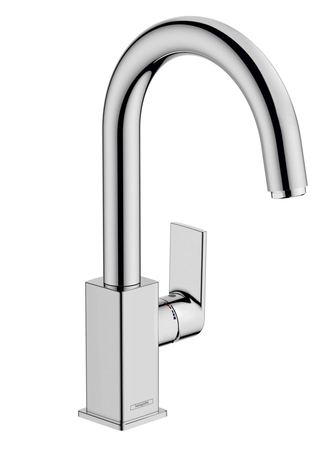 Mitigeur de lavabo Hansgrohe Vernis Shape 200 avec tirette et vidage
