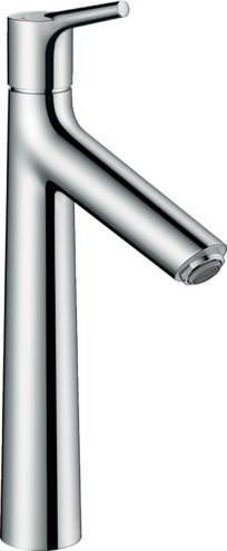 Mitigeur de lavabo Hansgrohe Talis S 190  en laiton chromé avec tirette et vidage