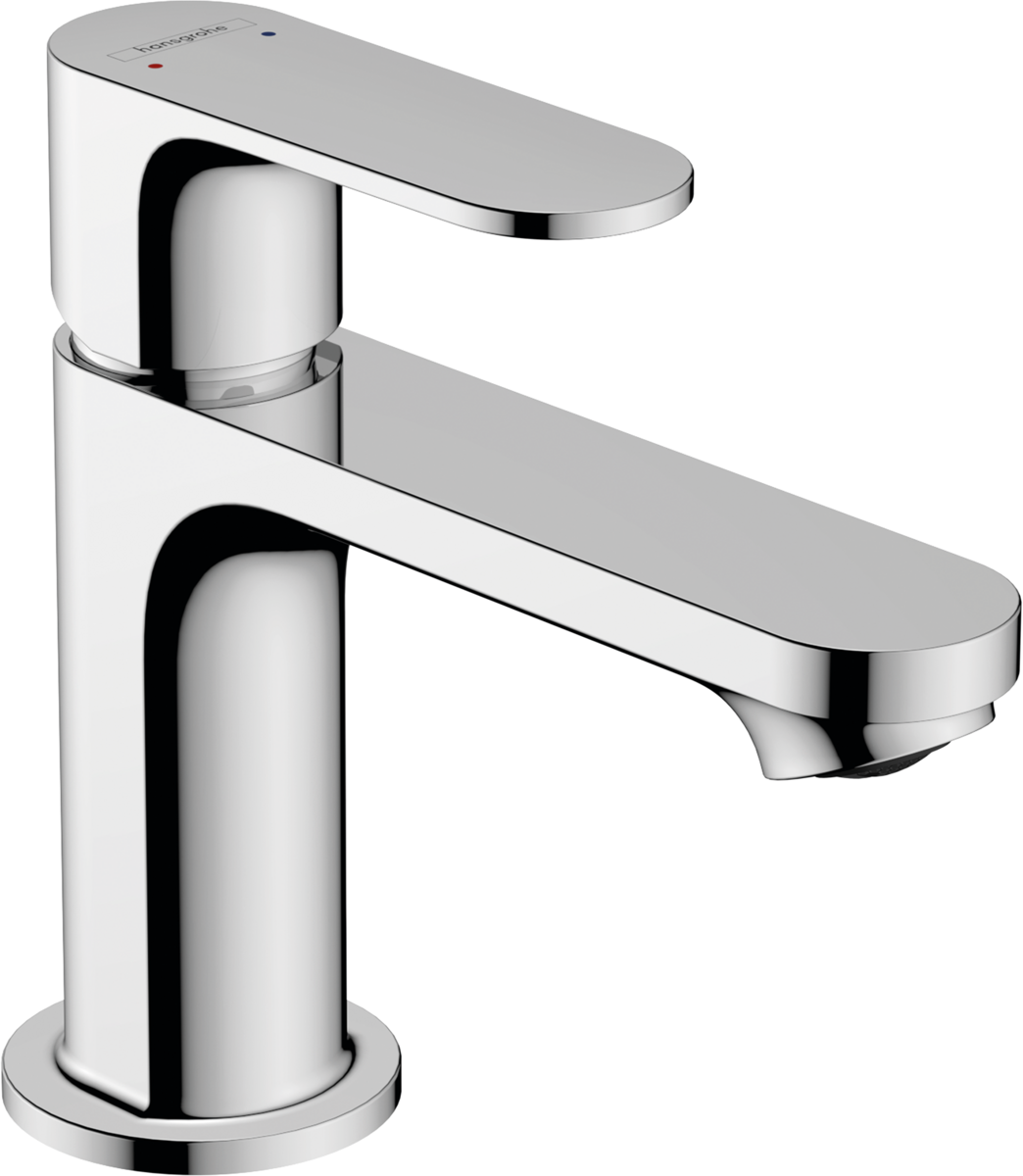 Mitigeur de lavabo Hansgrohe Rebris S 80 avec tirette et vidage