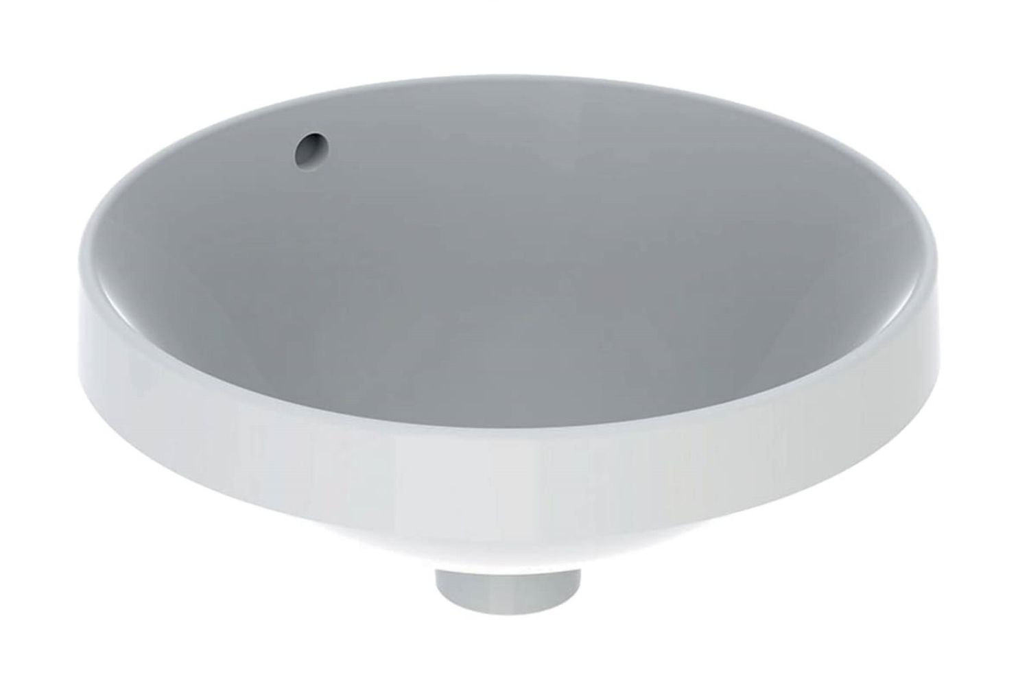 Vasque à encastrer Geberit VariForm ronde 40 cm avec trop plein