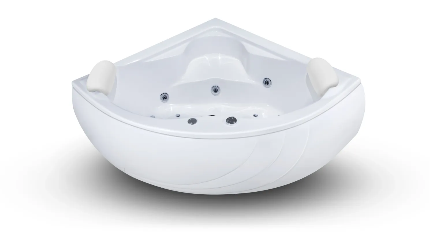 Baignoire Darling 120 x 120 cm hydromassage mixte