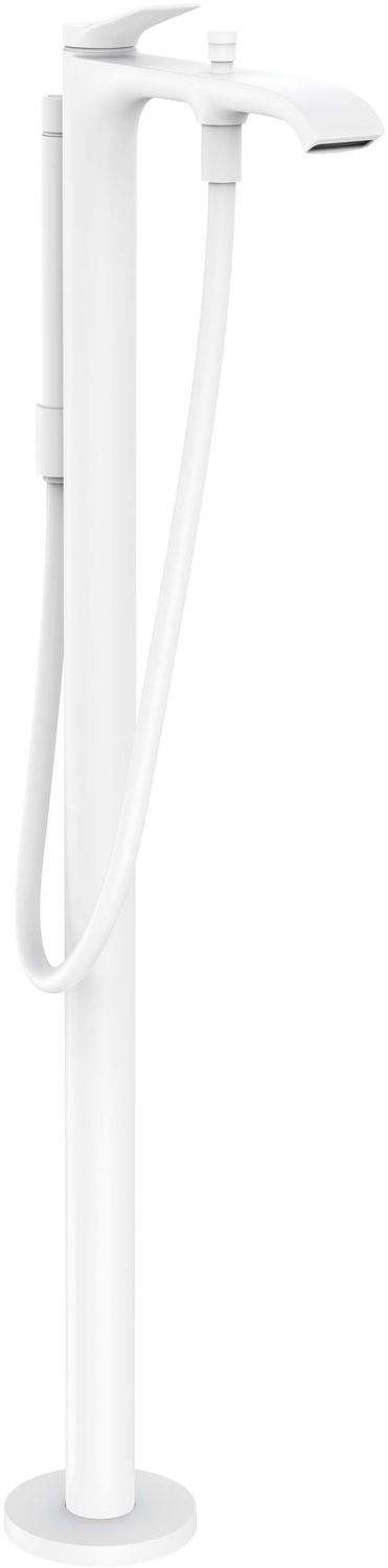Mitigeur de bain / douche Hansgrohe Vivenis pour montage au sol en blanc mat