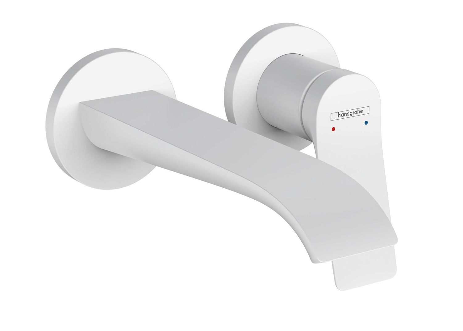 Mitigeur de lavabo encastré Hansgrohe Vivenis 195 mm en blanc mat