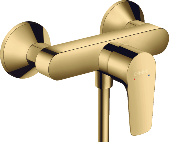 Mitigeur de douche Hansgrohe Talis E aspect doré poli