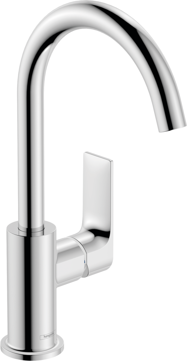 Mitigeur de lavabo Hansgrohe Rebris E 210 avec bec orientable et tirette et vidage