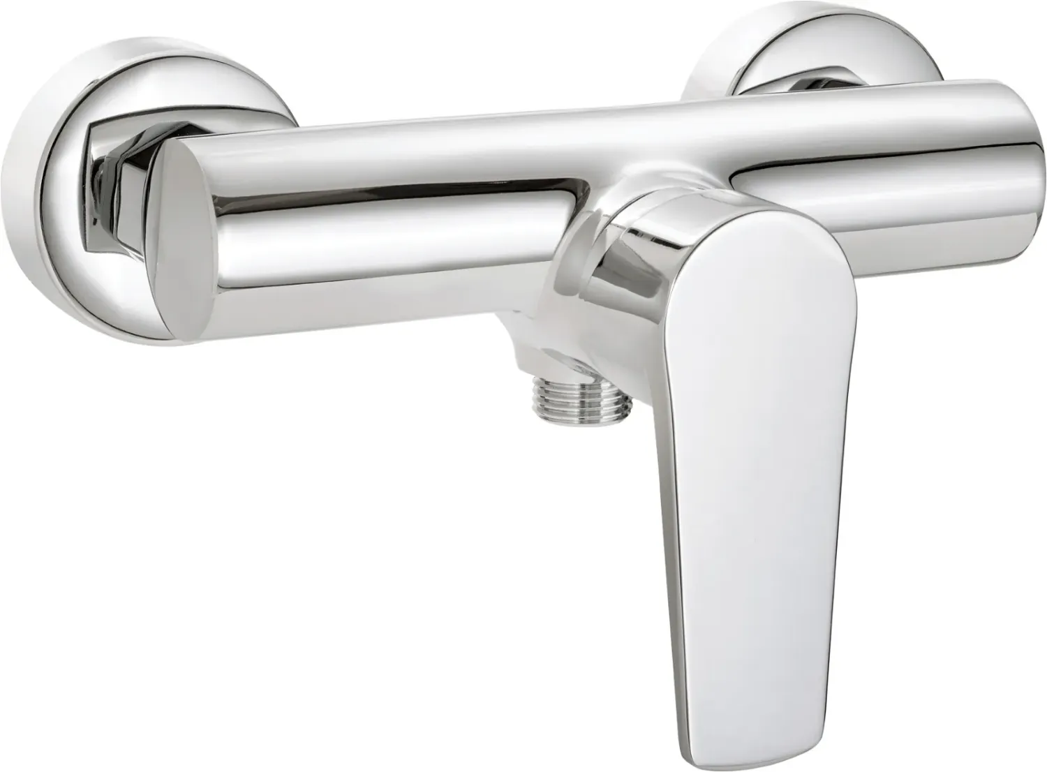 Mitigeur de douche Deante Tubo en chromé