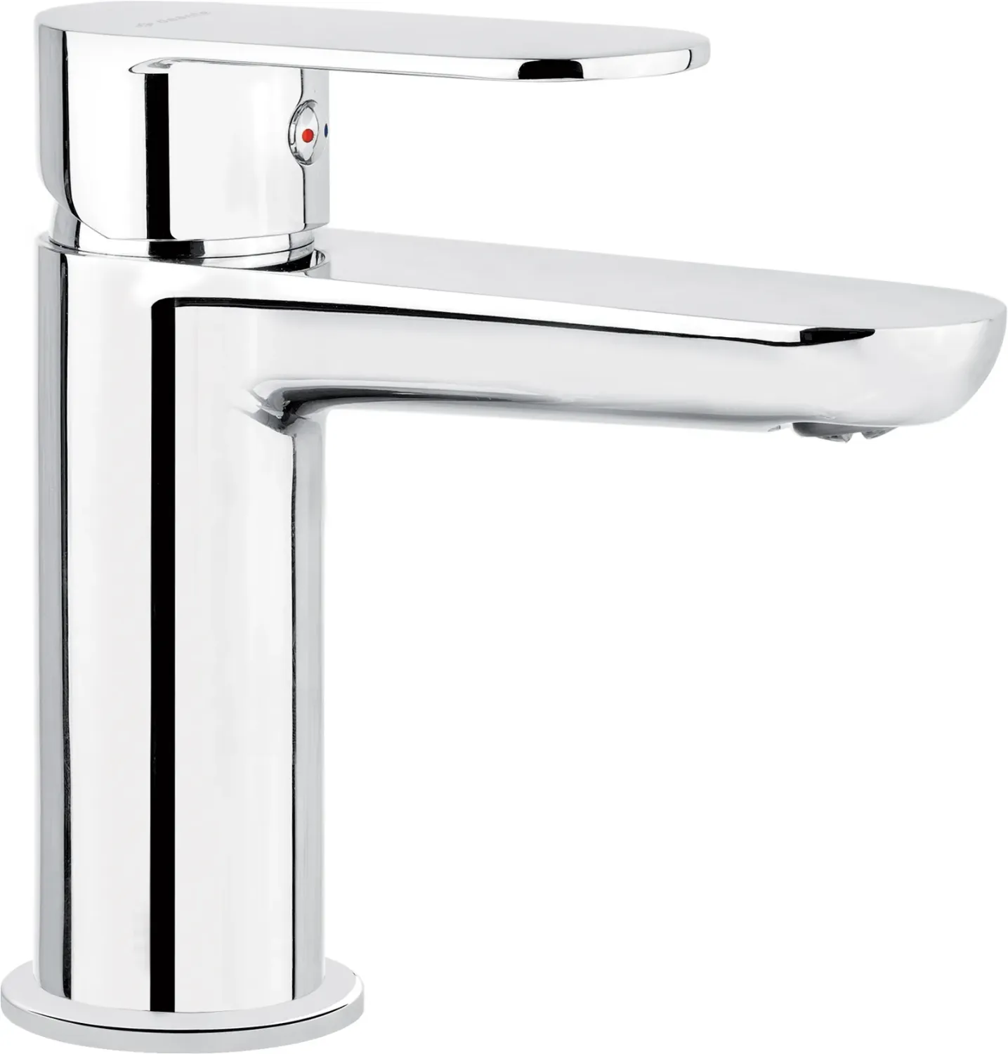 Mitigeur de lavabo Deante Alpinia 95 sans bonde en chromé