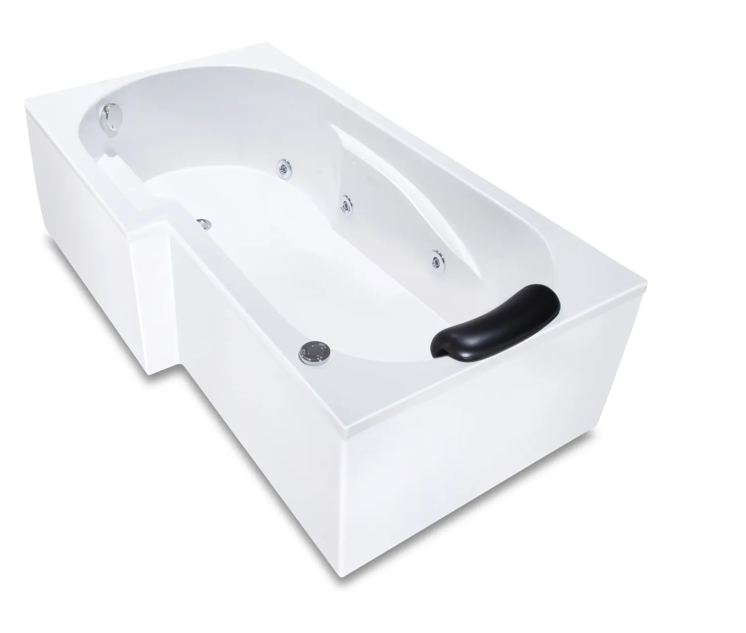 Baignoire Twin hydromassage simple 160 x 85 cm