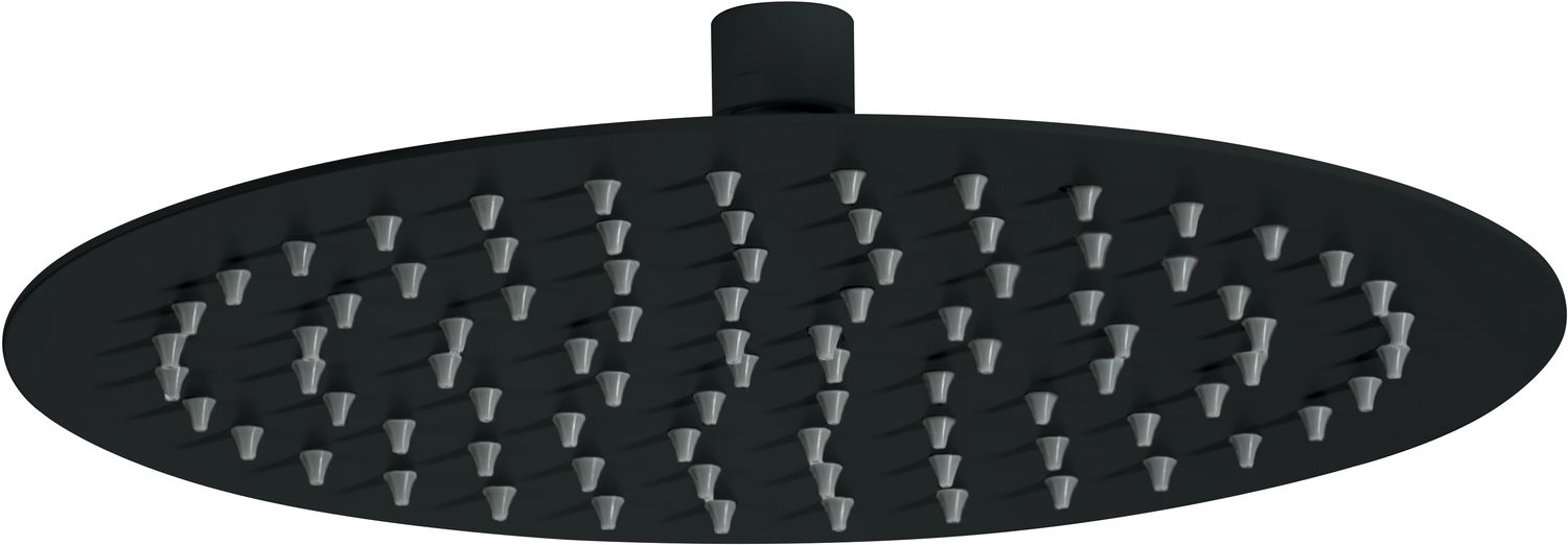 Douche de tête ronde Deante Cascada 250 en noir mat