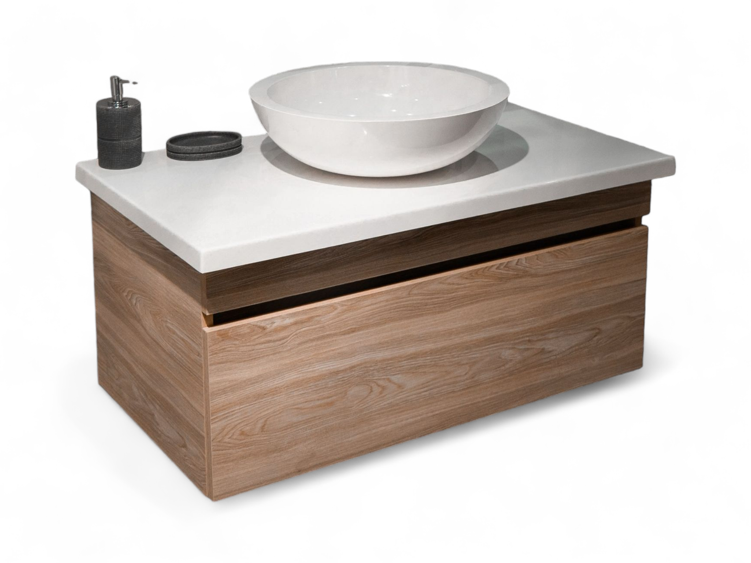 Meuble de salle de bains Stone 90 cm à un tiroir