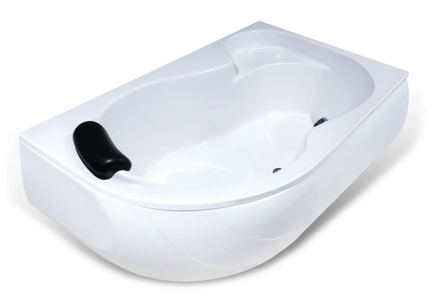 Baignoire Oasis 160 x 90 cm (droite) ou 160 x 100 cm (gauche)