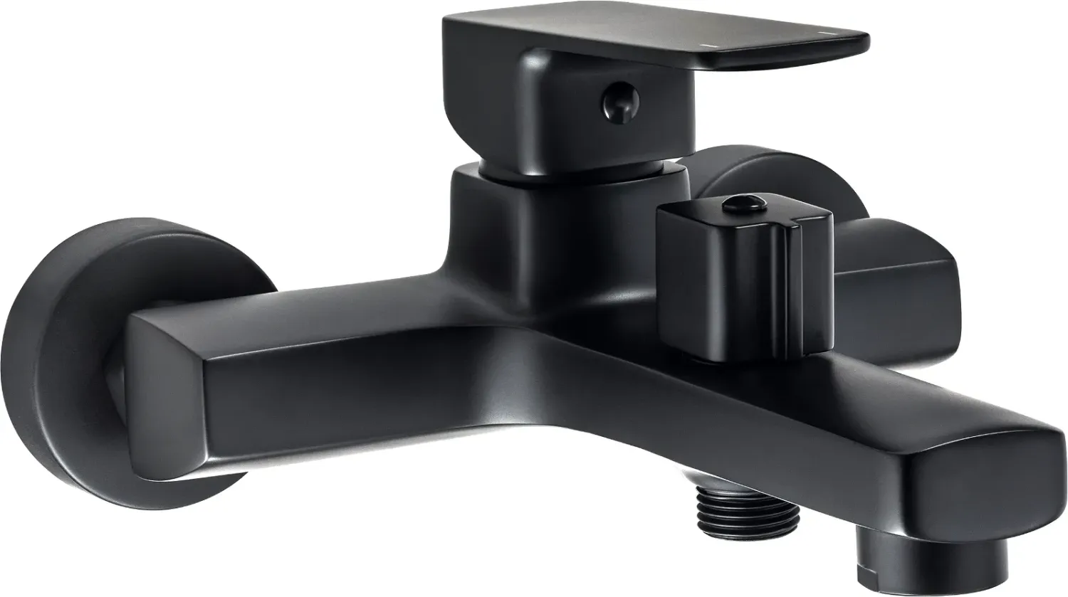 Mitigeur de bain / douche Neo Maro en noir mat