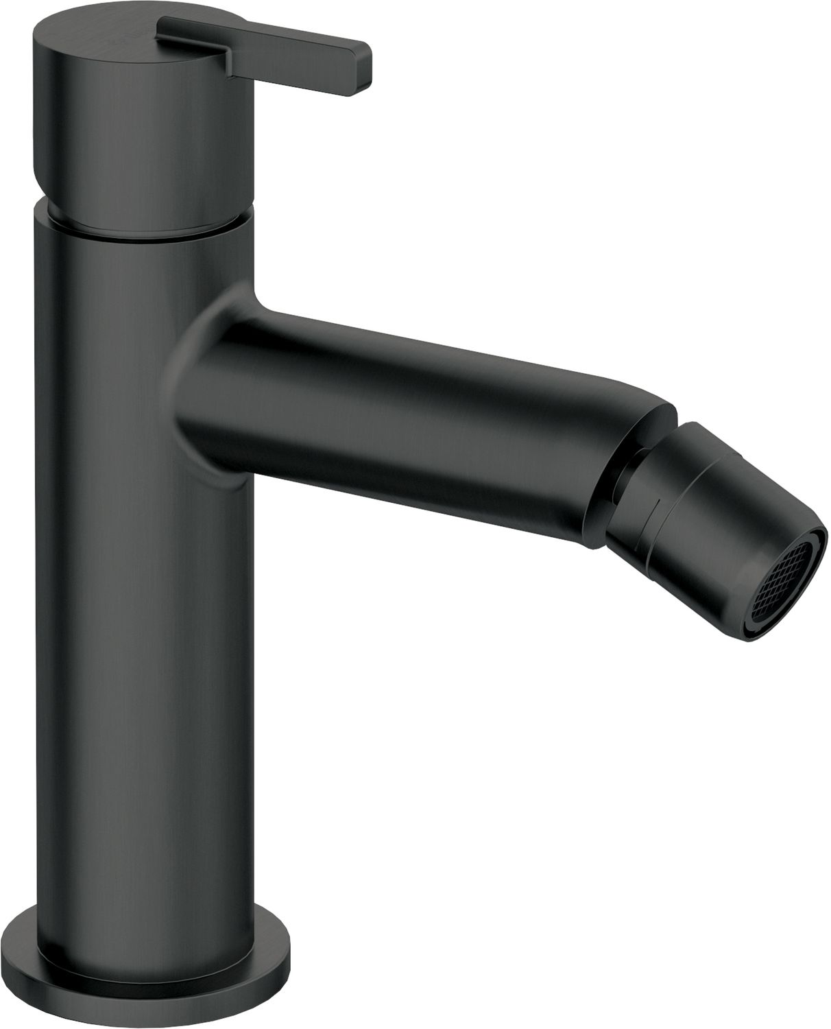 Mitigeur de bidet Deante Silia sans bonde en noir mat