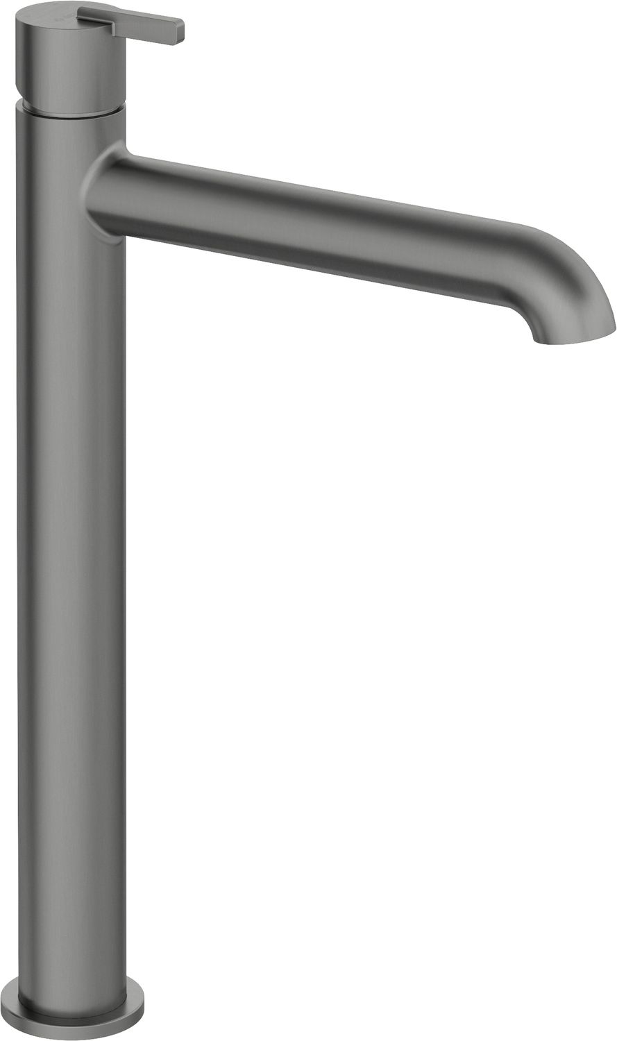 Mitigeur de lavabo rehaussé Deante Silia 265 sans bonde en titane