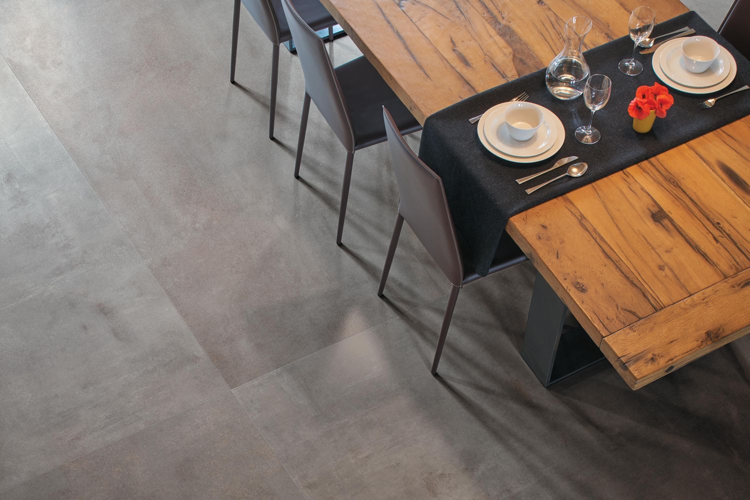Grès cérame Boost Grey mat 120 x 120 cm - Atlas Concorde - 2ème choix