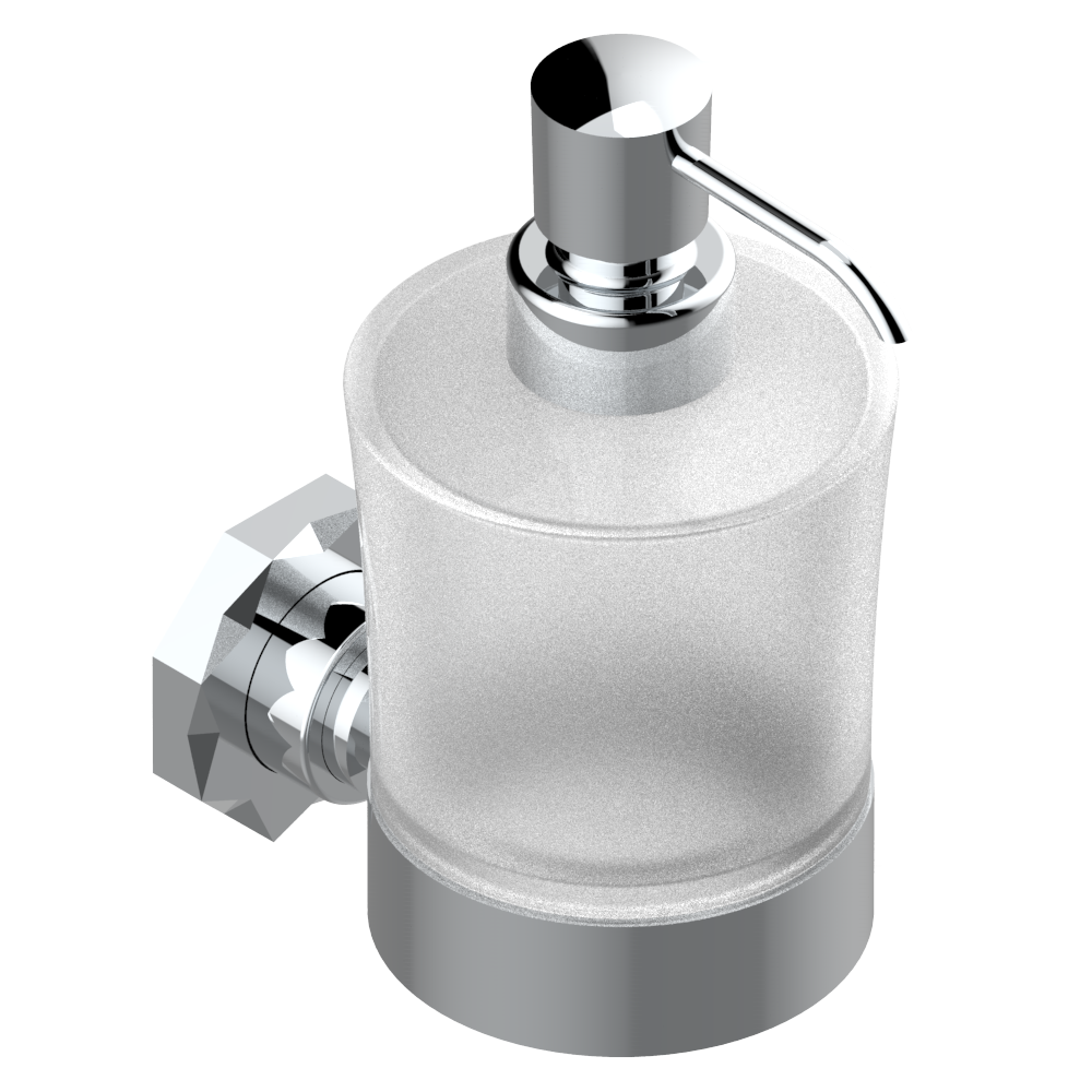 Distributeur de savon liquide THG - Collection &quot;Nihal porcelaine ivoire&quot;