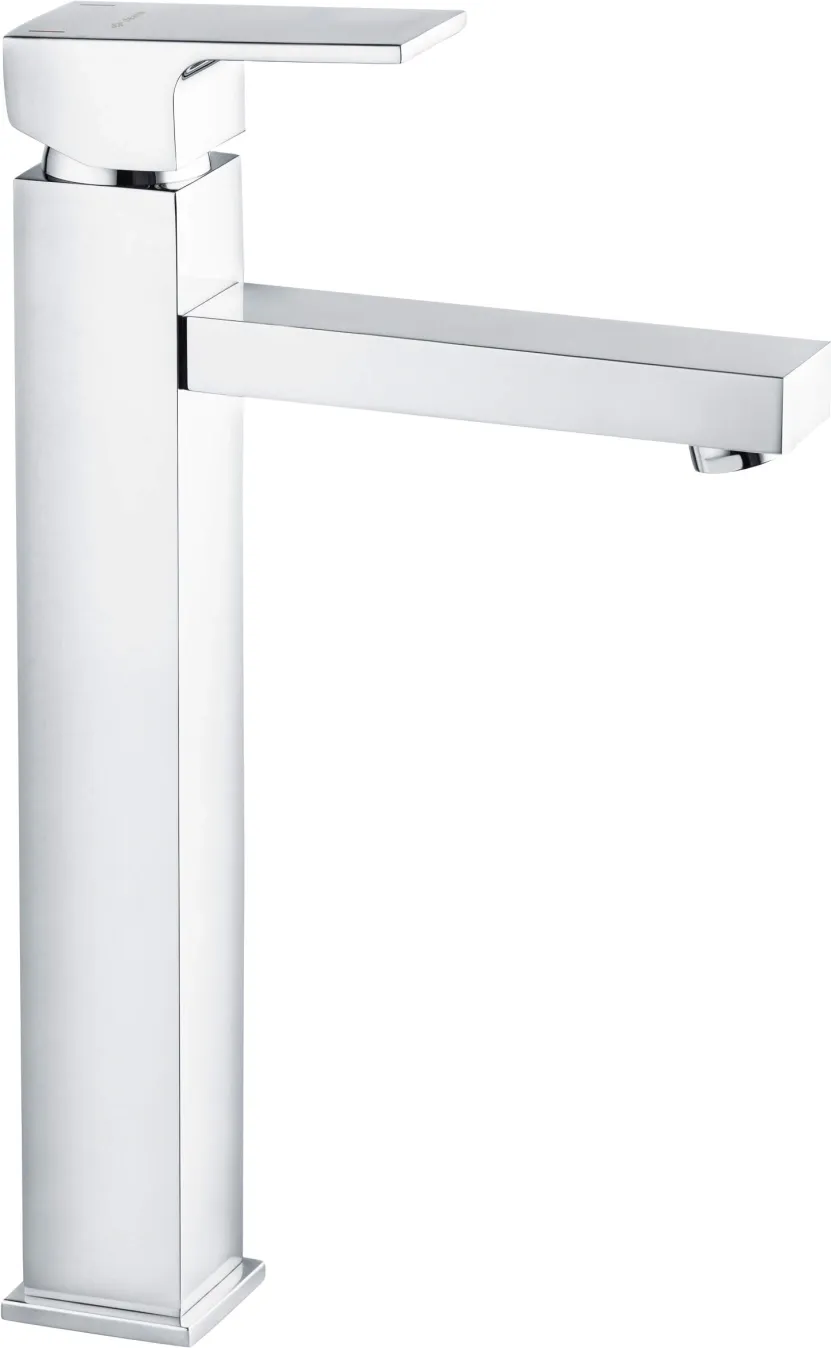 Mitigeur de lavabo rehaussé Deante Anemon sans bonde en chromé